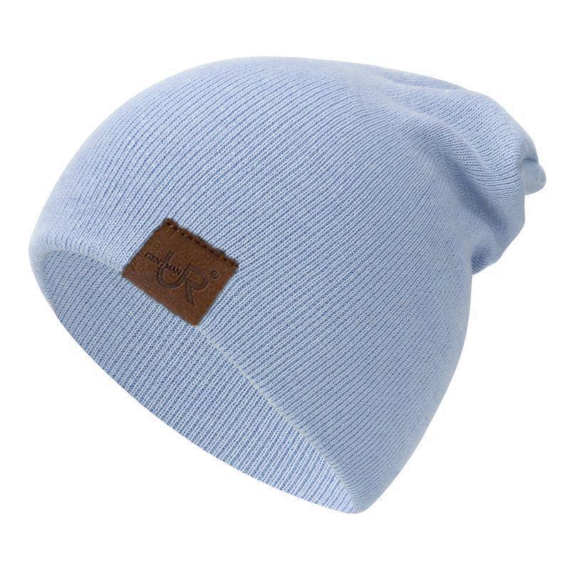 1 Pcs Unisex Beanie Hat Casual Beanie For Men & Women Warm Soft Knitted Hat Stylish Plain Daily Winter Hat