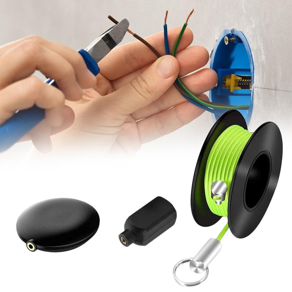 Wiremag Puller Set Magnetic Cable Fishing Tools Office and Garden Repair Wire Fishing Man Fish Tape