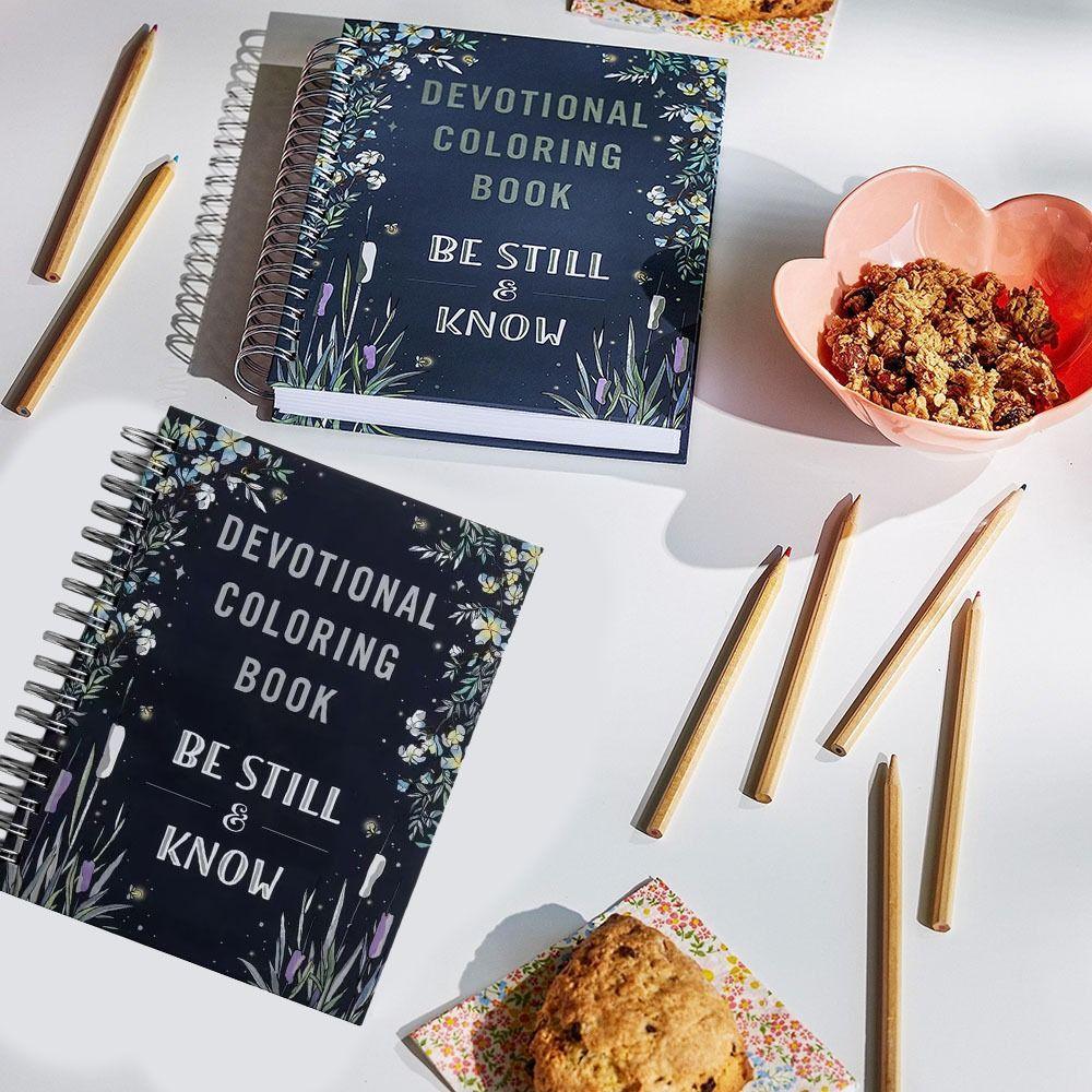 Be Still & Know Graffiti Painting Book 160Sheets Montessori Drawing Toys Devotional Coloring Book
