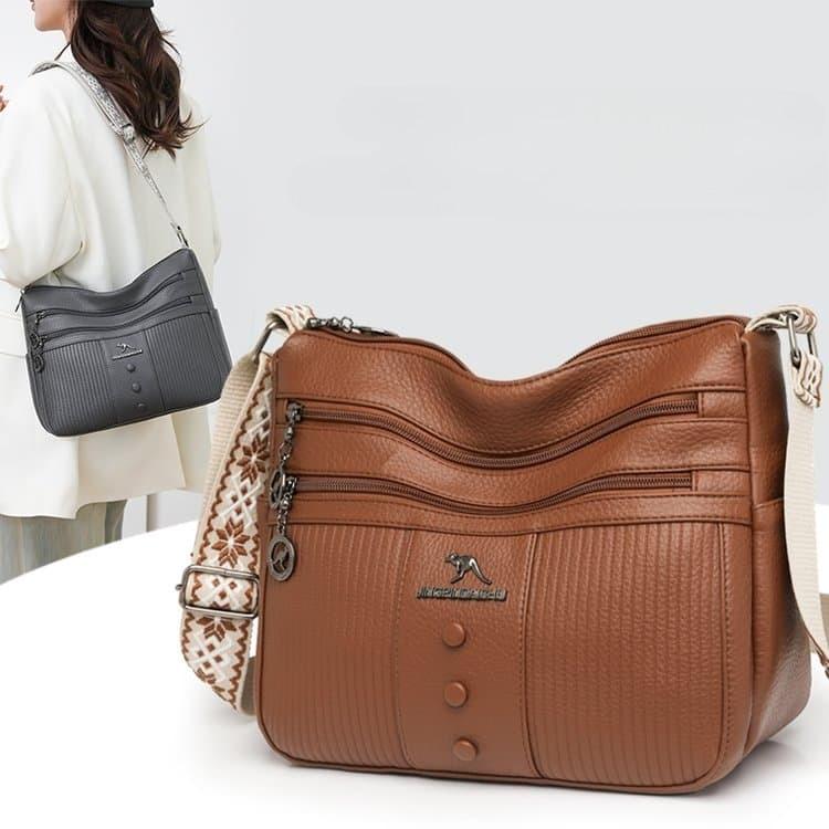 Damska Modna Torba na Ramię o Dużej Pojemności Torba Crossbody