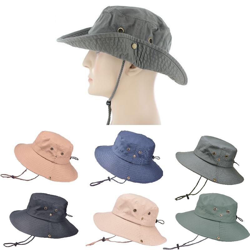 Stylish Boonie Bucket Hat Cap For Fishing Hunting Safari Sunproof And Windproof