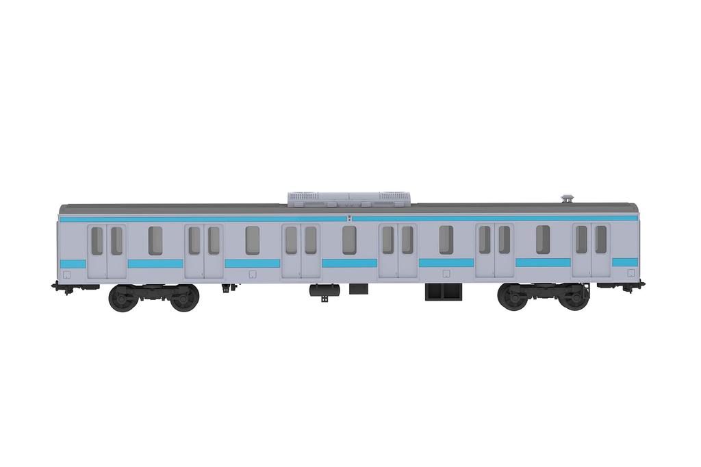 PLUM JR East 209 Series DC Train Type Keihin Tohoku Color Saha 208 Display Model Unpainted Assembly Plastic Kit PP146 Plakit-Extra 1/80