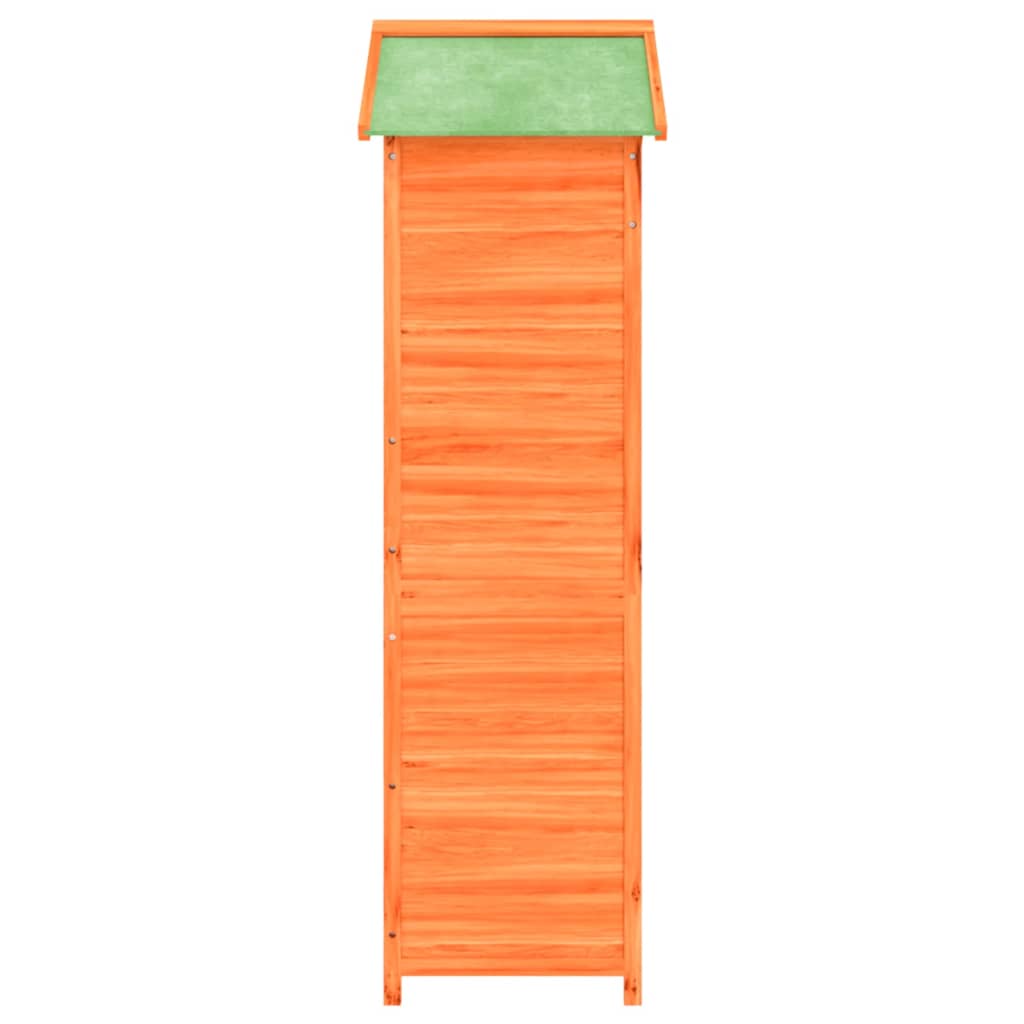 Vidaxl Garden Tool Shed, Brown, 120X53.5X170 Cm, Pine