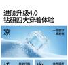 Ice Muscle Lace Large Chest Display Small Full Cup Bra Without Steel Ring, Women's Collection Accessory Breast, Cool Feeling Text Bra