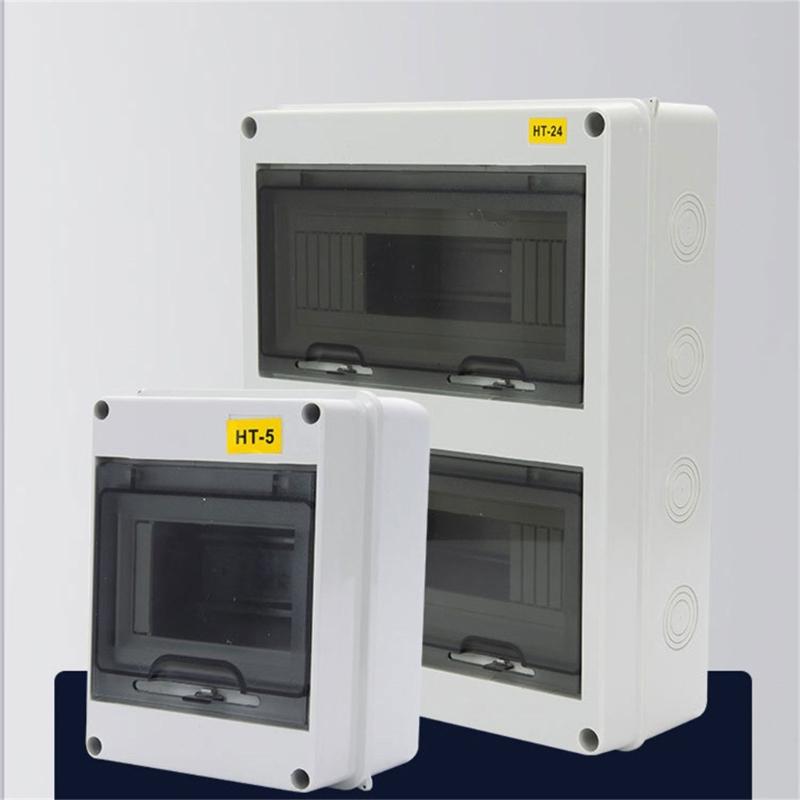 Waterproof Distribution Box Effective Electrical Connection ABS Waterproof Electrical Box Outdoor Electric Box for Home