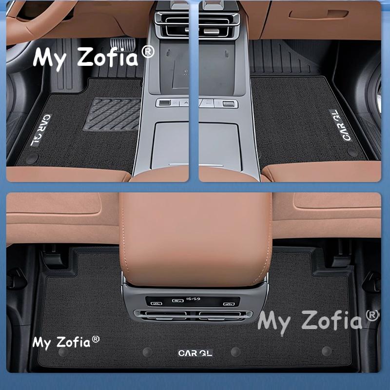 Custom Fit For BYD Han L DM EV 2025 2026 Car Interior Car Floor Mat Waterproof TPE Car Mat Waterproof Foot Liner Accessories