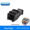 DJ7068YA 0.6 Series 6P Black Automotive Connector Wire Harness Plug 98298-0001