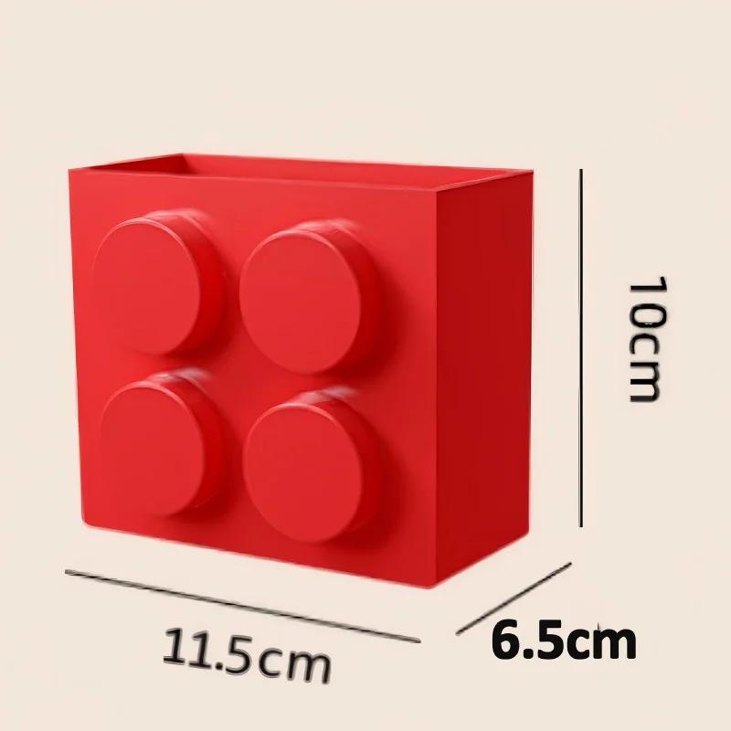 Magnetic Wall-mounted Narrow-edge Kitchen Straw, Cling Film Storage Box, Refrigerator Side Storage Rack
