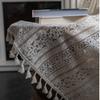 Vintage Hollow Lace European Curtain for Living Room Decoration Window Curtains for Bedroom Balcony Drapes Wedding Curtain