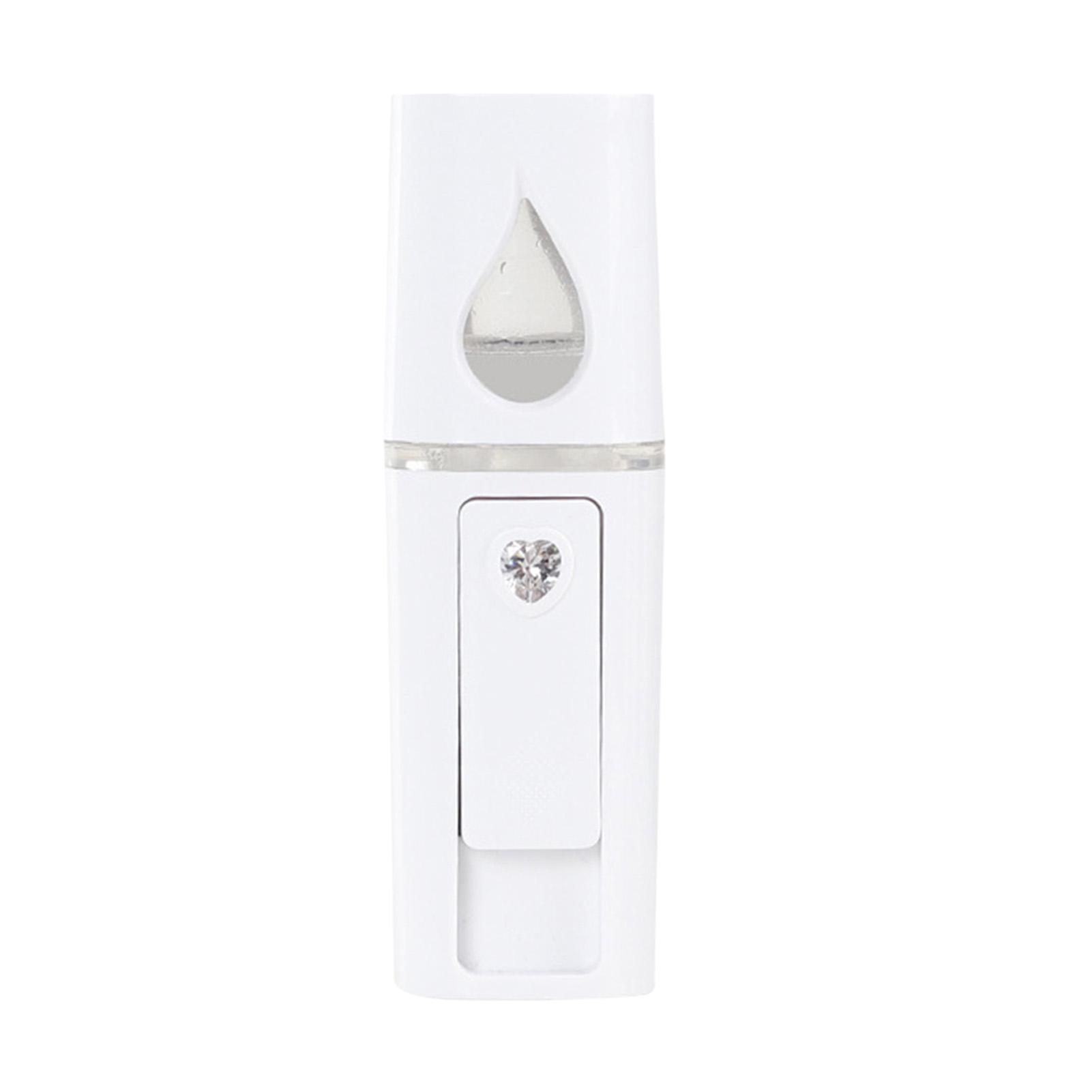 

Facial Mister 20mL Face Humidifier Portable Cool Mist Facial Sprayer SPA Moisturizing Hydrating Face Sprayer USB Rechargeable белый