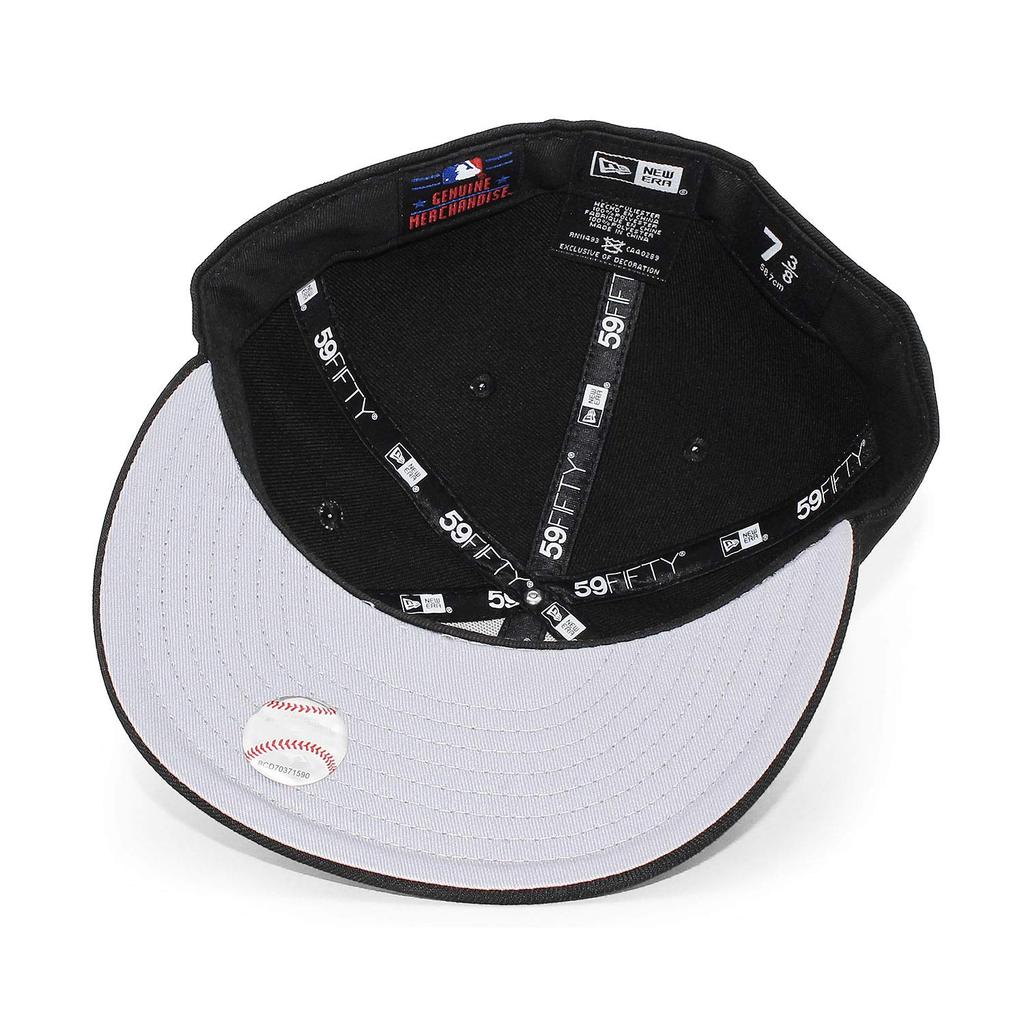 (New Era) New York Yankees 59FIFTY [MLB TEAM-BASIC FITTED CAP] NEW ERA NEW YORK YANKEES FITTED CAP Major League Baseball Hat (7-58 (approx. 60.6 cm))