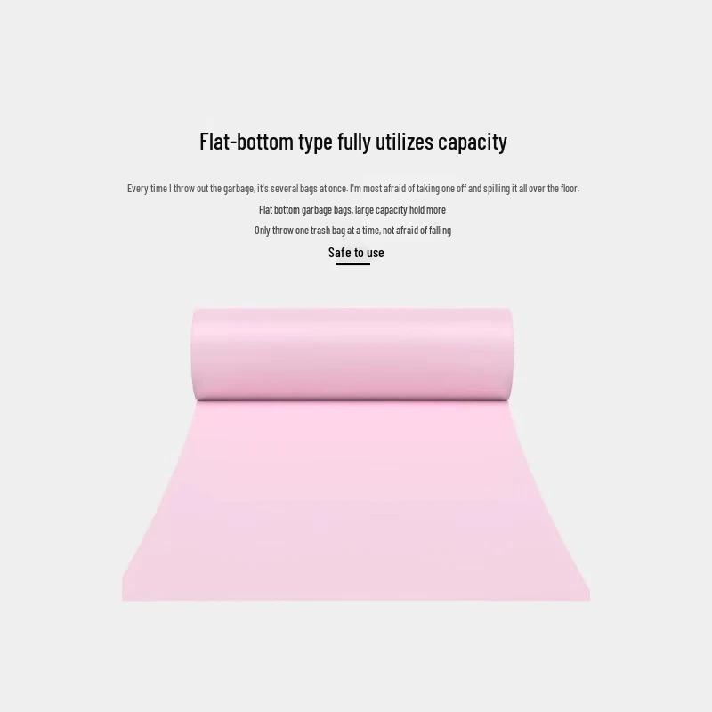 

Утолщенные одноразовые мешки для мусора с плоским дном - Прочные, Не рвущиеся, Новый материал, для легкой классификации отходов. 45*50 cm