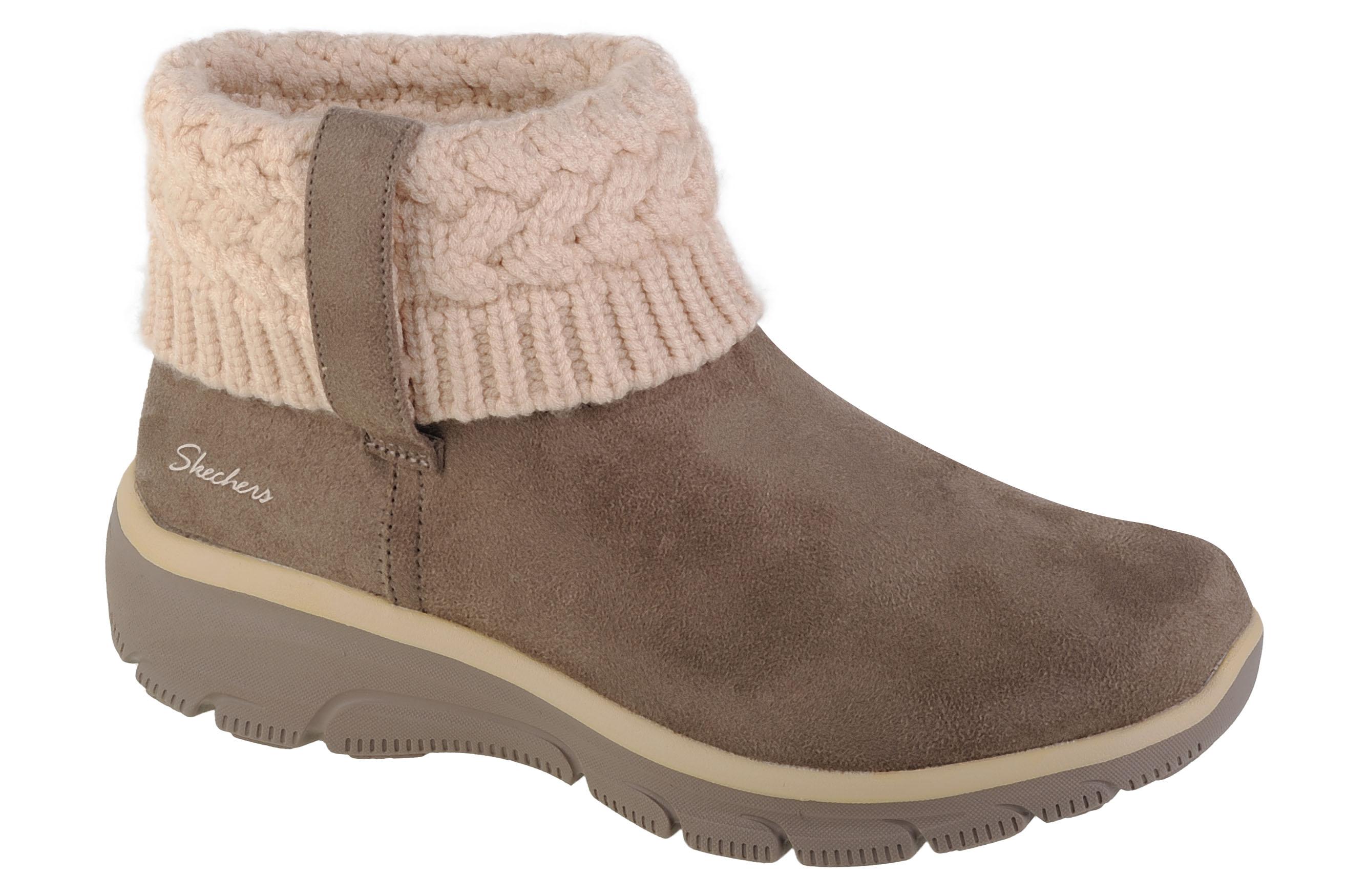 Skechers Easy Going - Clima aconchegante, botas de inverno femininas rosa 36 cor-de-rosa