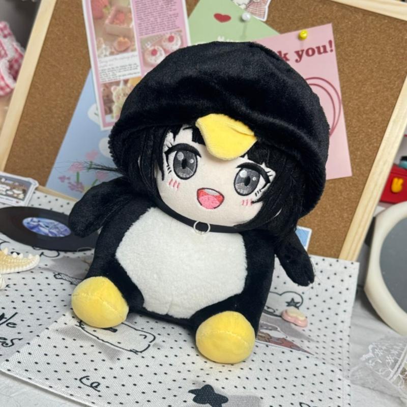 Gugu Gaga Penguin Doll Cartoon Anime Peripheral Plush Toy Desktop Decoration Collection Cotton Doll Gugu Gaga Penguin Keychain