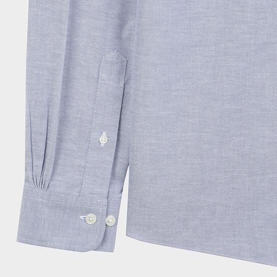 No Iron Oxford Shirt (Blue) (BBTHMNZ501)