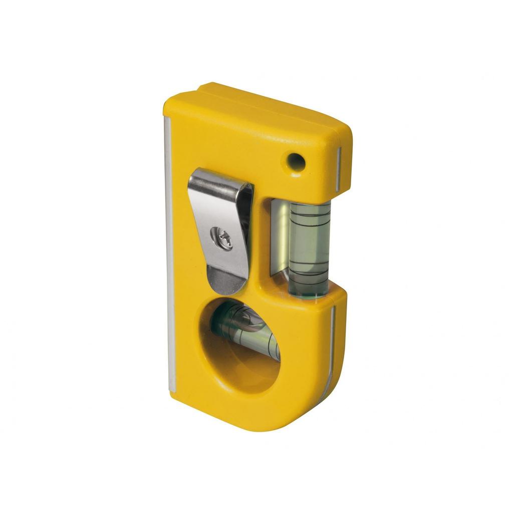 Stanley Handwerkzeuge Magnetischer Horizontal-/Vertikal-Taschenwasserwaage