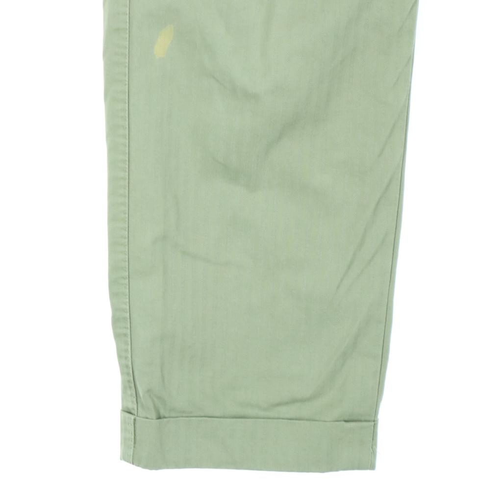 PT01 BEAMS F Baumwollhose grün Beams Herren Gebraucht