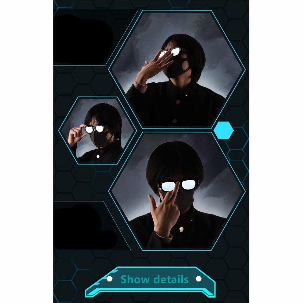 Buy Japan Anime Led Light Glasses Eyewear Cosplay Costumes Detective Conan Youtube Twitter Insgram Facebook Online Show Funny Props At Affordable Prices Free Shipping Real Reviews With Photos Joom