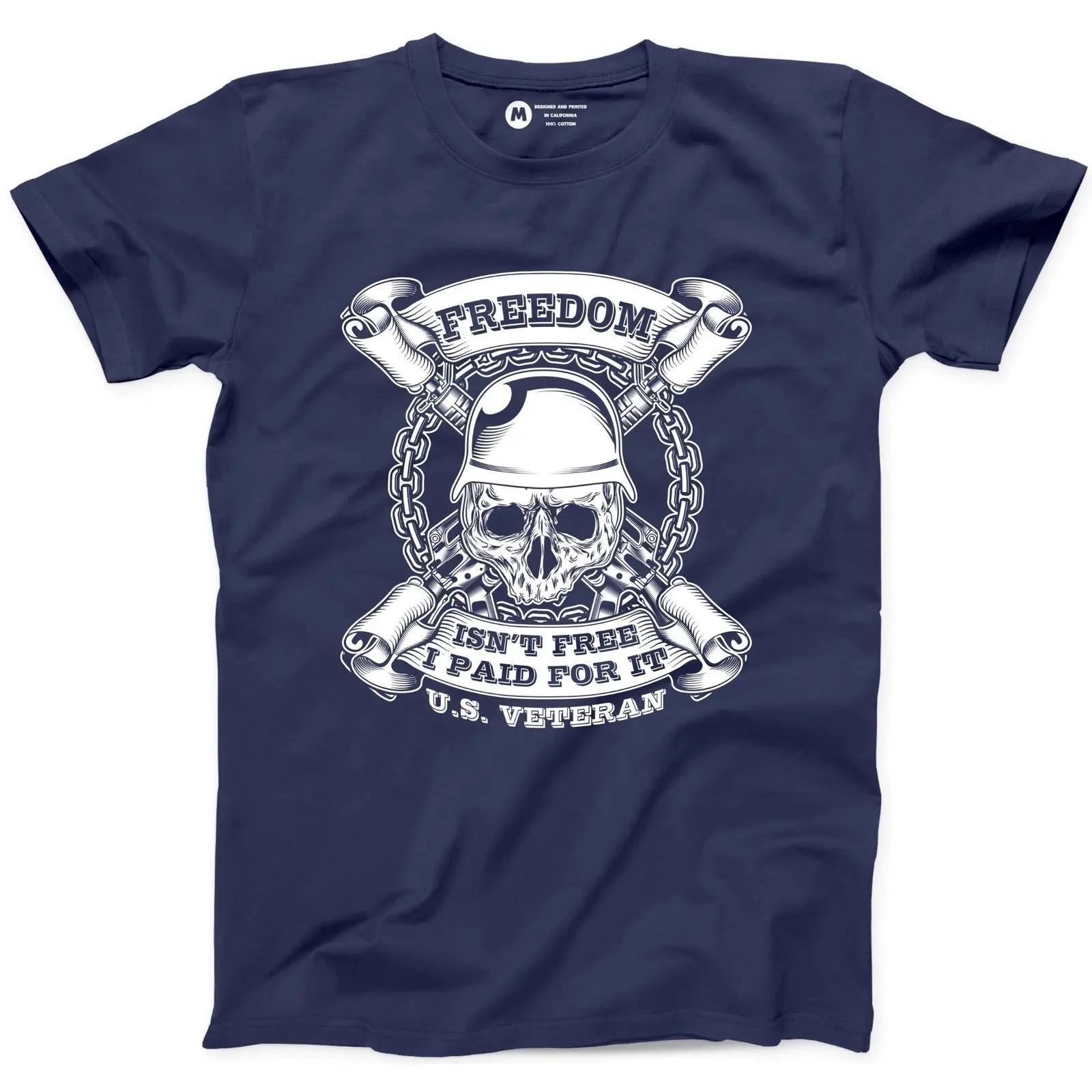 

Freedom Isnt Free US Veteran TShirt 100 Cotton ONeck Summer Short Sleeve Summer Casual Mens Tshirt Size S3XL 4XL