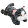 Cute Simulation Cat Plush Doll Girl Cuddling Cat Throw Pillow Children Pet Kitten Toy Birthday Gift