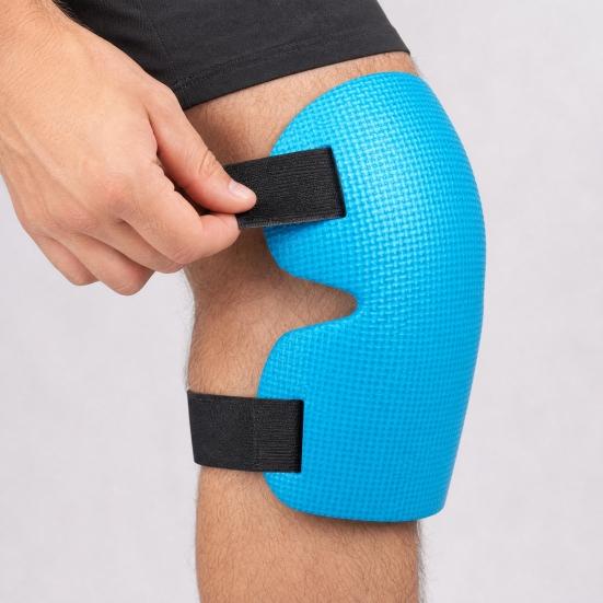 2Pcs Gardening Knee Pads, Ergonomic Knee Cushions, Foam Cushion with Adjustable Straps, Knee Protectors for Flooring Car Repair