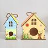 DIY Hanging Birdhouse for Painting Bird Nest House New Wooden Bird House  Pet Supplies