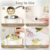 Premium-Thermometer Included Electric Wax Melting Pot Kit, 800ML Capacity For DIY For Candles Making, UK Power Supply UK PLUG Me