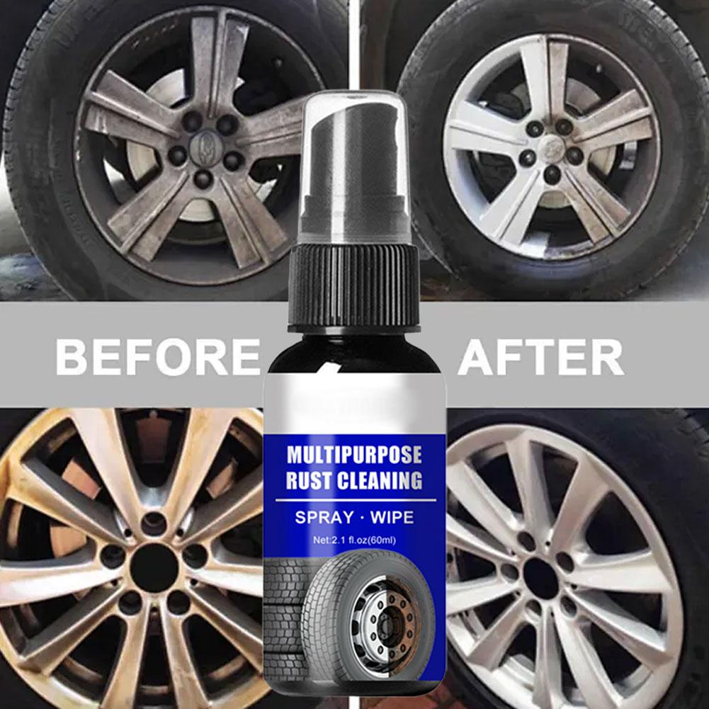 Heavy-Duty Metal Rust Remover Ultra-Concentrated Rust Maintenance Cleaning Remover Metal Remover Powerful 60ml Car Spray Ru T8U1