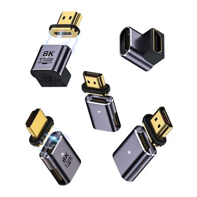 8K-Magnetadapter, Hochgeschwindigkeitsadapter, Adapter in mehreren Größen, unterstützt UHD2.1 8K60Hz 4K120Hz, verbessertes visuelles Erlebnis