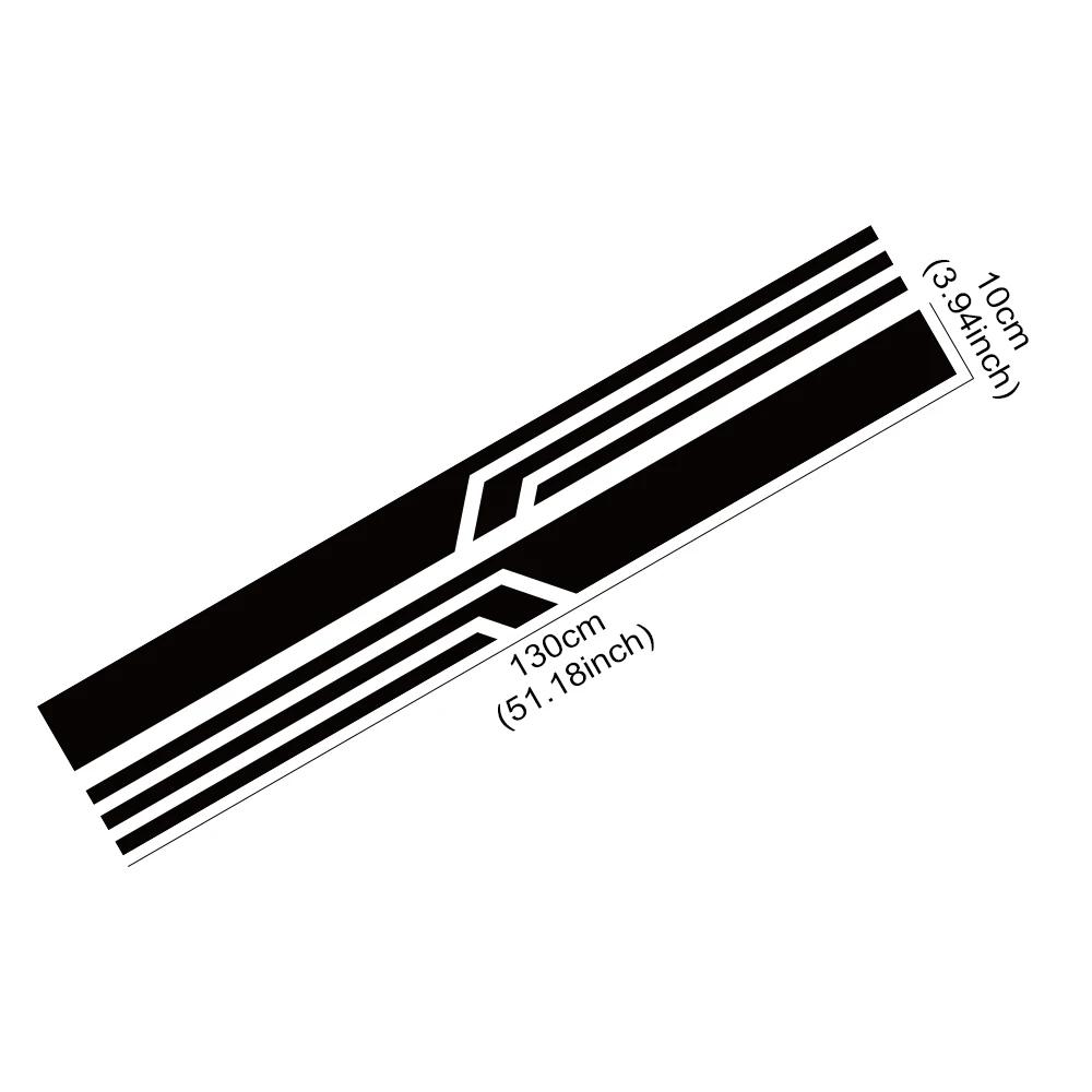 2PCS Car Door Side Sticker Stripe Vinyl Film Decals For AIXAM e-AIXAM MINAUTO SANSATION Mega Auto Body Decoration Accessories