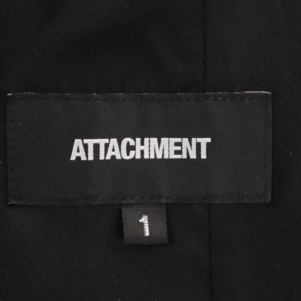 ATTACHMENT Made in Japan Cashmere Blend Flat double layer melton Chester coat Men's Used