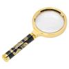 7X Magnifying Glass 70mm Vintage Handheld Magnifier for Reading Household Use
