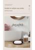 Luxury Bathroom Set: Countertop Basin, Large Shower Head, Lotion Bottle, and Tray - Eight-Piece Hotel Collection