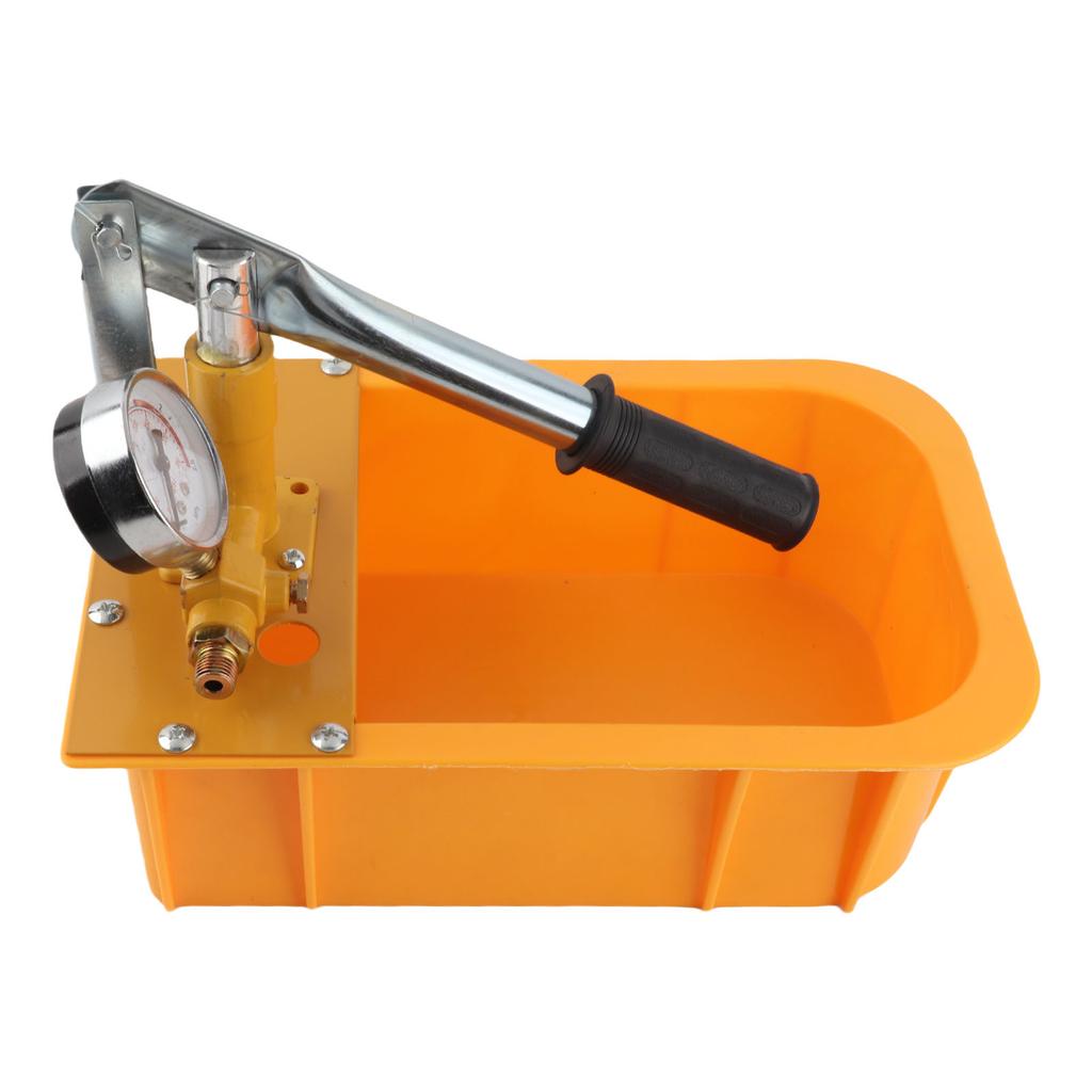 Hydrostatic Pump Tester Hydraulic Manual Water Pressure Test Pump Manual Pipe Leak Detector with Gauge