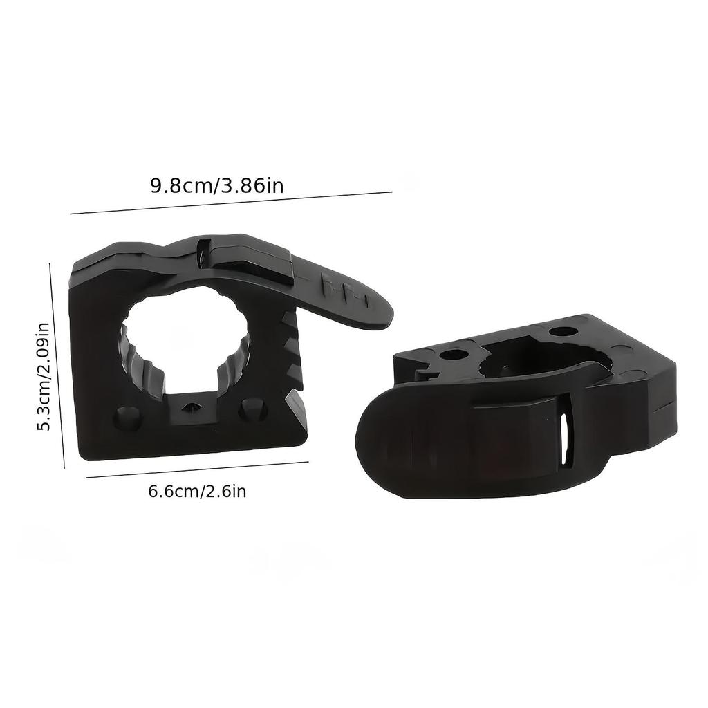 Quick Release Shovel Bracket, 1-1.6" Diameter Fit, Reinforced Clamp for Off-Road, Truck, Trailer, Motorhome, Boat
