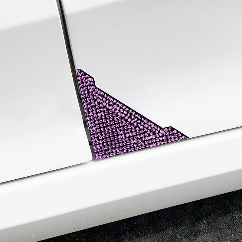 Diamond-Studded Anti-Scratch Car Door Corner Protection Film