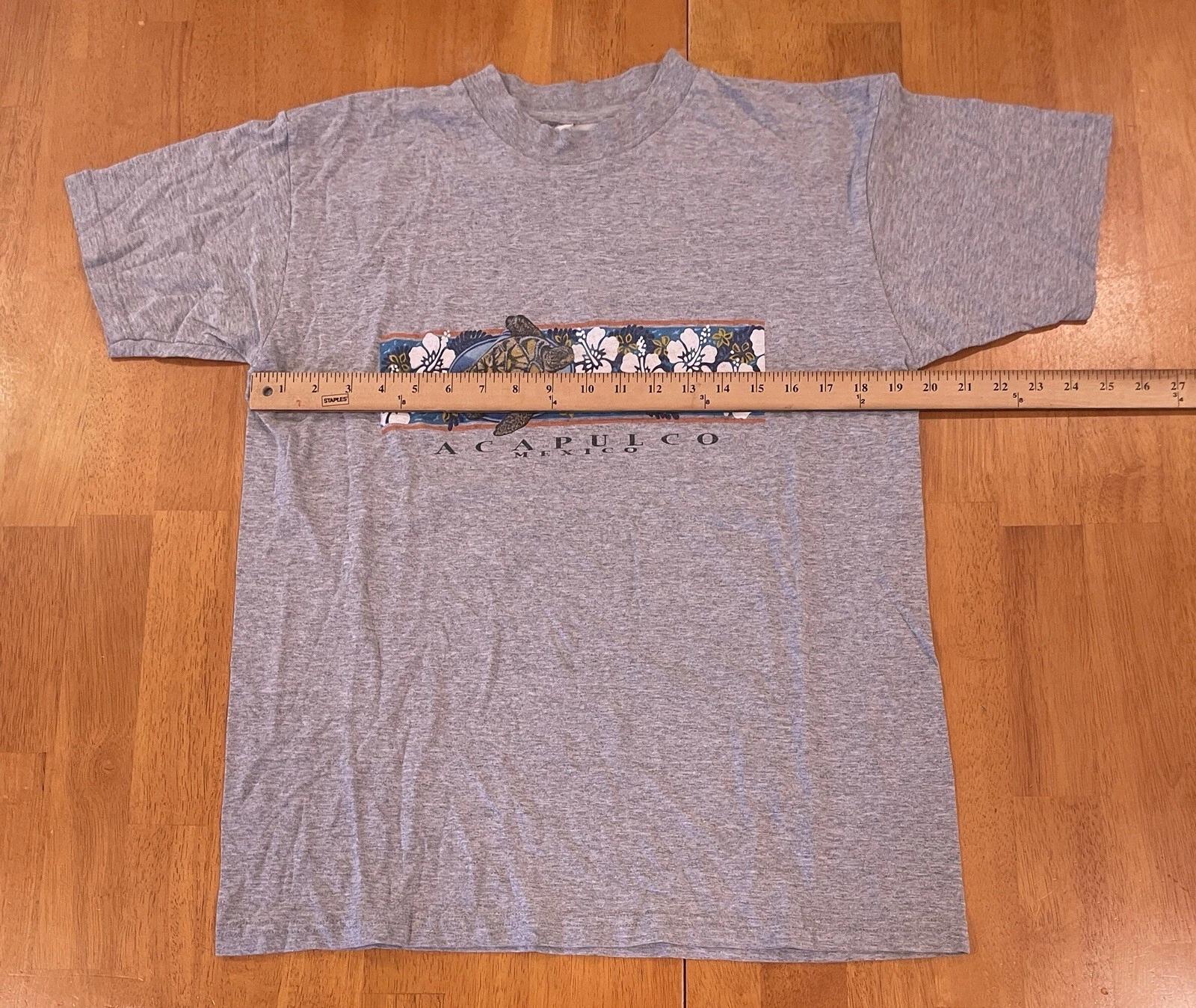 Vintage Acapulco Mexico Destination Shirt XL 90s 2XL