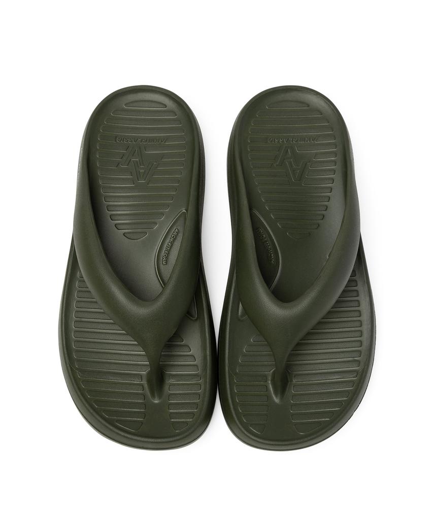 Akiii Classic Arch-Fit Foam Flip-Flops Midnight Sage