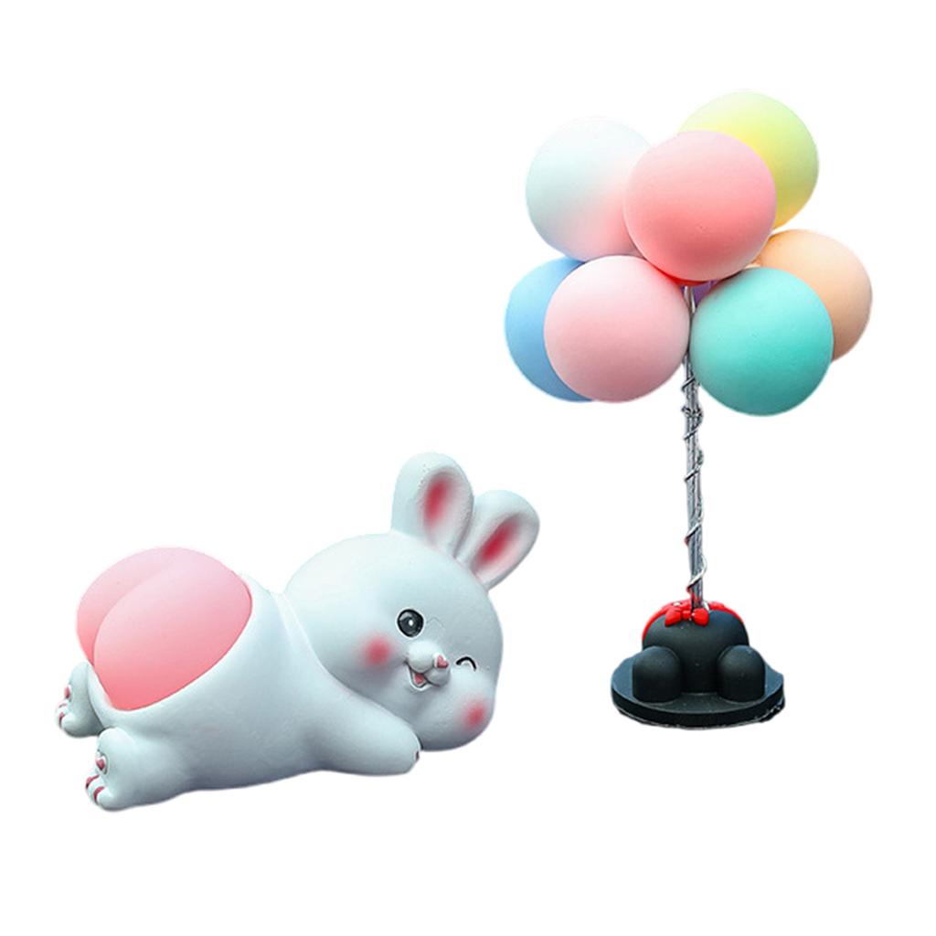 Adorable Resin Animal Figurine Car Dashboard Living Room Ornament For Adults Kids Anxiety Reduction And Home Decoration