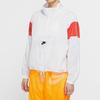 Nike Sportswear Heritage Woven Logo Jacket Women Jackets White Red CJ2362-100