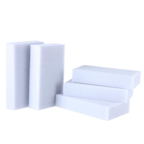 Magic Cleaning Sponge Pack, 100 Magic Eraser Sponges, Melamine Foam Cleaning Pads, Eraser Sponges for Full Bathroom and Kitchen Floors, Baseboards, an