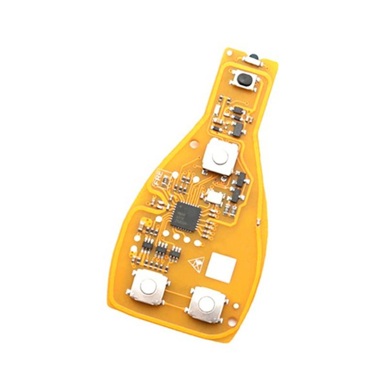 VVDI BE Key Pro 3 Button Remote Car Key For Mercedes Benz For V4.2 PCB Remote Key Chip 315/433Mhz Improved Version