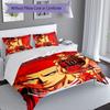 3pcs Custom Name Sakuragi Hanamichi Bedding Set,Includes 1 Duvet Cover and 2 Pillowcases,All-season Bedroom Decor