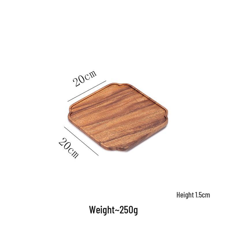 

Ruhan Minimalist Walnut Wood Serving Tray