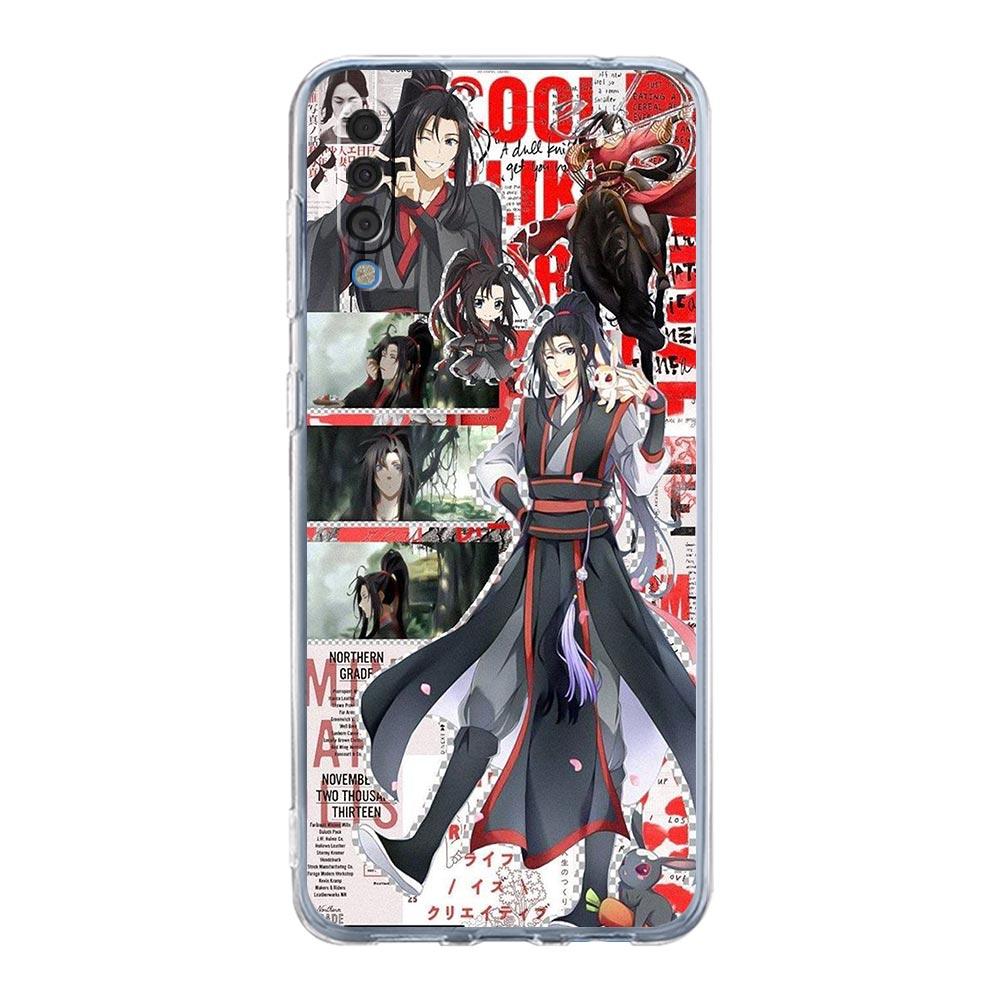 Mo Dao Zu Shi Wei Wuxian Phone Case For Samsung A52 A50 A70 A30 A40 A20E A10 A10S A20S A02S A04s A12 A22 A32 A72 5G Clear Cover