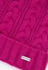 Wittchen Women's Hat With Braid And Pompom Fuchsia Acrylic