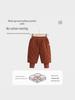 Colorful Warm Fleece Cotton Baby Pants: Waterproof, Padded, Elastic Cuff for Autumn & Winter