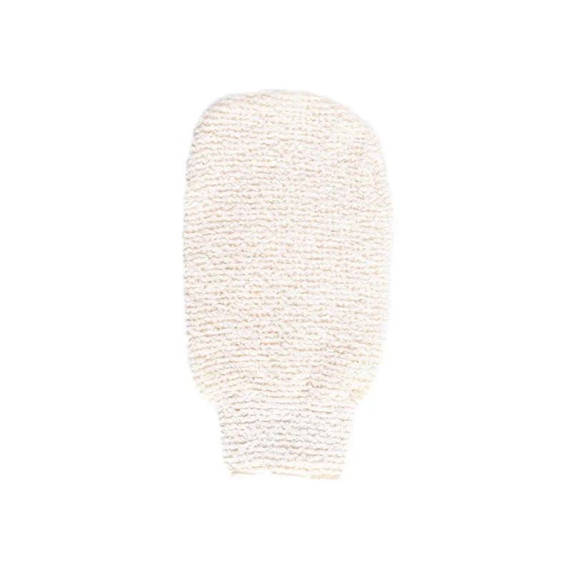 1 Stück Faser-Duschhandschuhe, Peeling-Hautwaschschaum-Handtuch, Massage, Rückendusche, Hanf-Körperreinigungstuch
