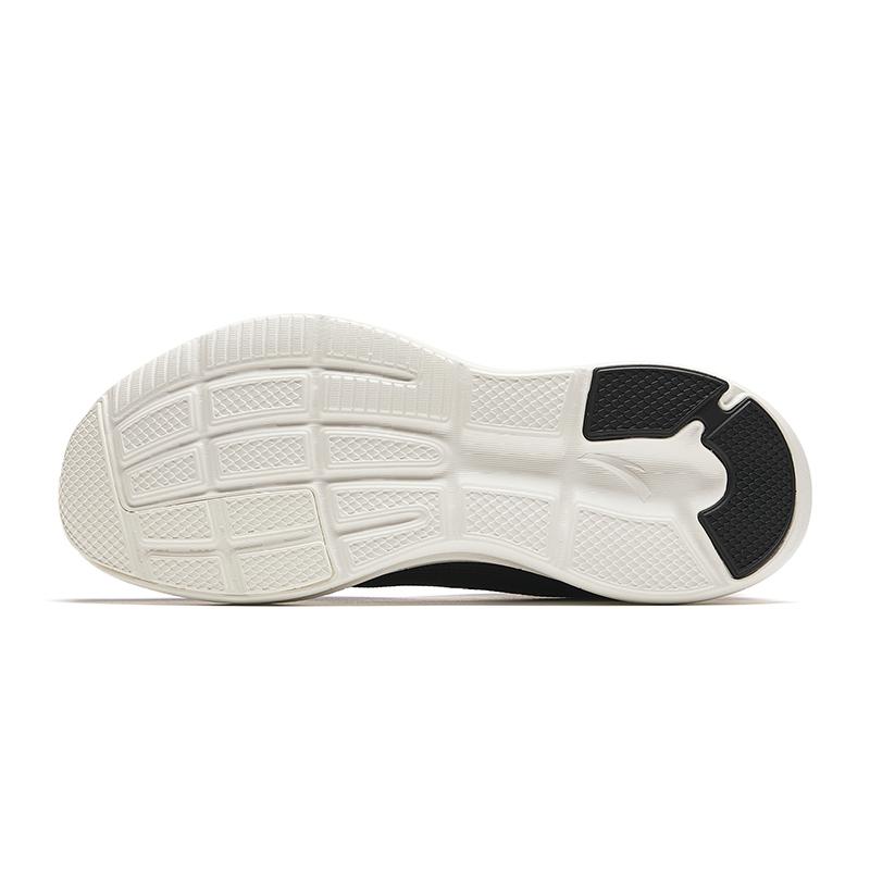 Anta Slip Resistant Abrasion Resistant Low top Casual Running Shoes Women's Black Sneakers 122415520-6