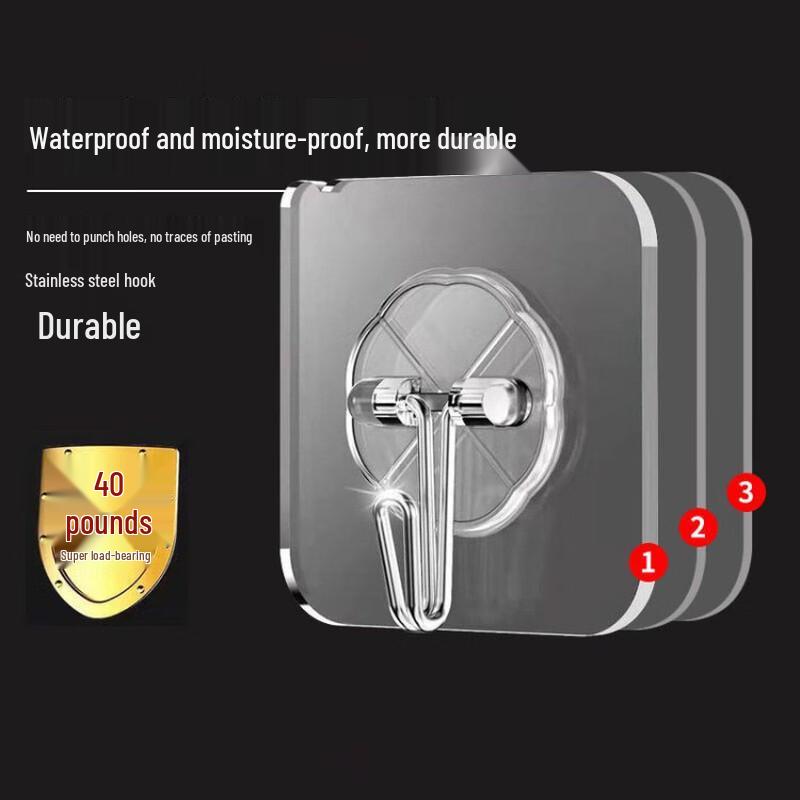 No-Drill Traceless Adhesive Hooks